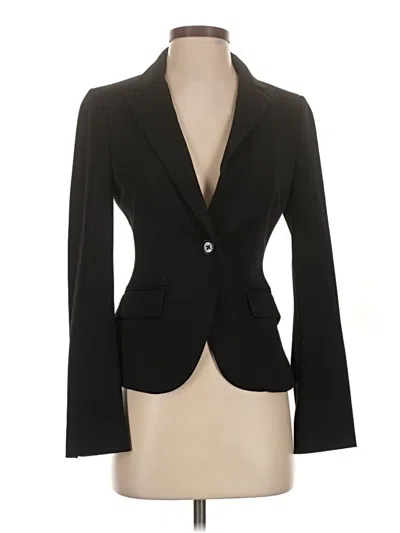 Pre-owned Express Blazer Jacket In Black