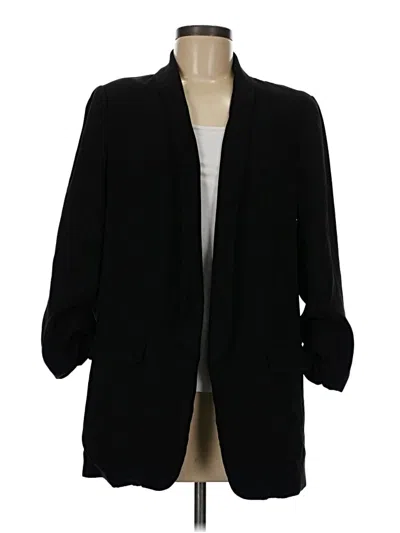 Pre-owned Express Blazer Jacket In Black