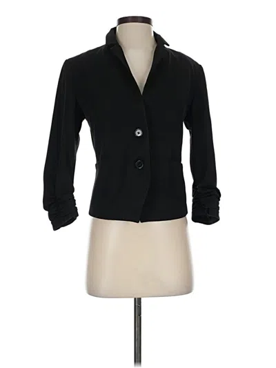 Pre-owned Express Blazer Jacket In Black