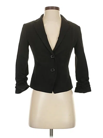 Pre-owned Express Blazer Jacket In Black