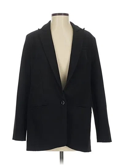 Pre-owned Express Blazer Jacket In Black