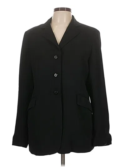 Pre-owned Express Blazer Jacket In Black