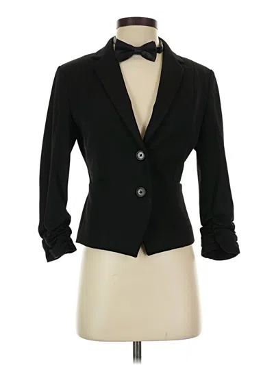 Pre-owned Express Blazer Jacket In Black