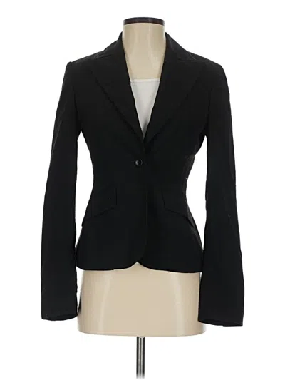 Pre-owned Express Blazer Jacket In Black