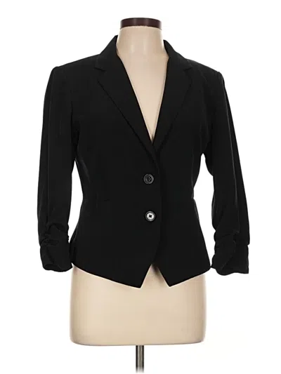 Pre-owned Express Blazer Jacket In Black