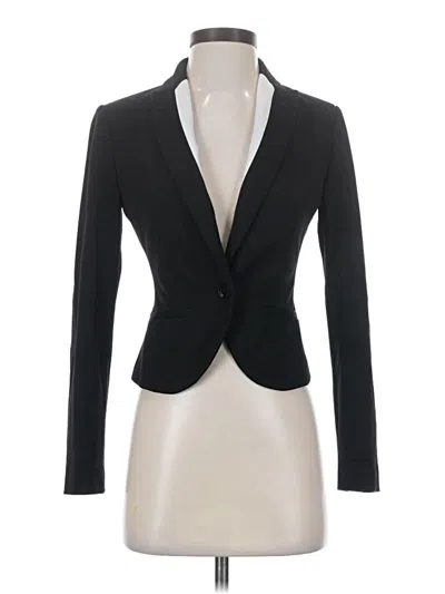 Pre-owned Express Blazer Jacket In Black