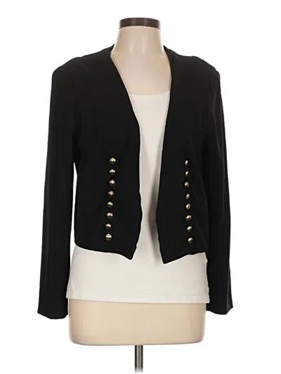 Pre-owned Express Blazer Jacket In Black