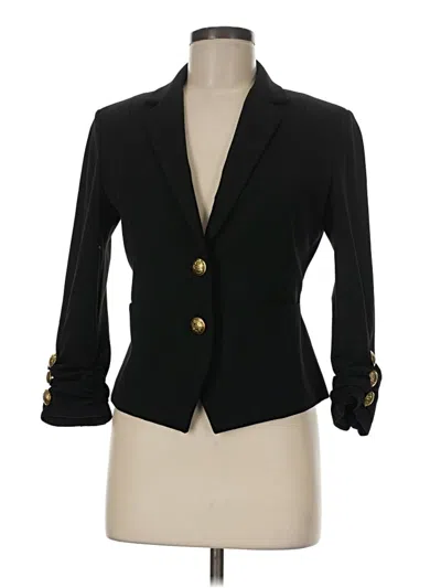 Pre-owned Express Blazer Jacket In Black