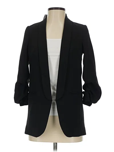 Pre-owned Express Blazer Jacket In Black