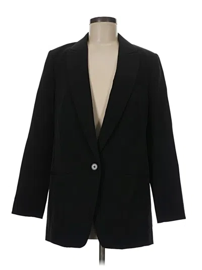 Pre-owned Express Blazer Jacket In Black