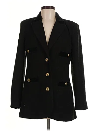 Pre-owned Express Blazer Jacket In Black