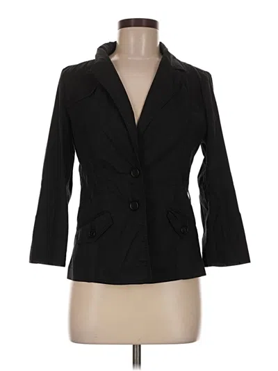Pre-owned Express Blazer Jacket In Black