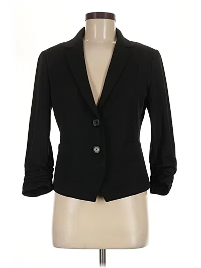 Pre-owned Express Blazer Jacket In Black