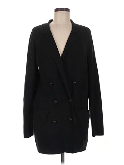 Pre-owned Express Blazer Jacket In Black