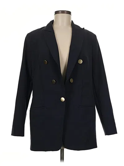 Pre-owned Express Blazer Jacket In Black