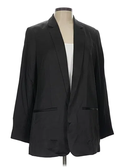 Pre-owned Express Blazer Jacket In Black