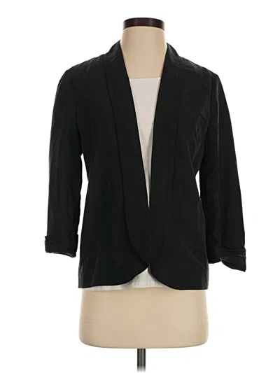 Pre-owned Express Blazer Jacket In Black