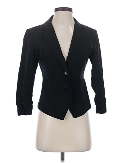 Pre-owned Express Blazer Jacket In Black