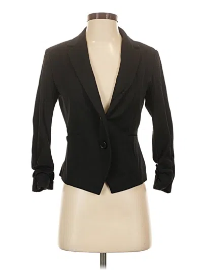 Pre-owned Express Blazer Jacket In Black