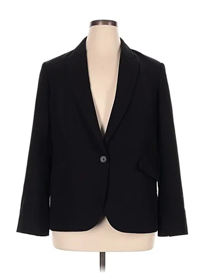 Pre-owned Express Blazer Jacket In Black