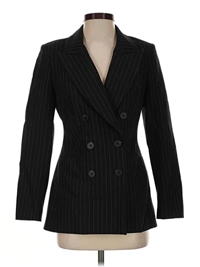 Pre-owned Express Blazer Jacket In Black