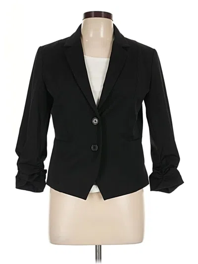 Pre-owned Express Blazer Jacket In Black