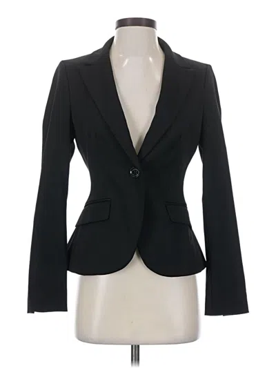 Pre-owned Express Blazer Jacket In Black