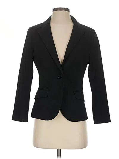Pre-owned Express Blazer Jacket In Black