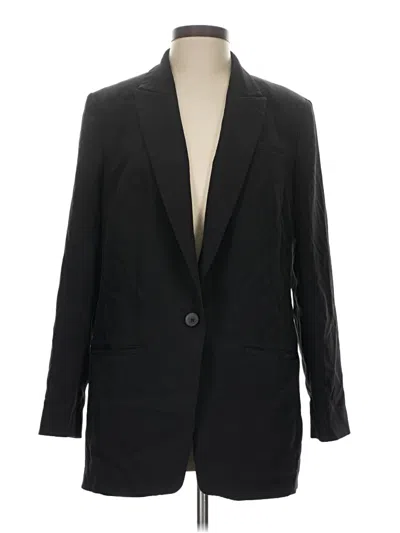 Pre-owned Express Blazer Jacket In Black