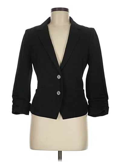 Pre-owned Express Blazer Jacket In Black