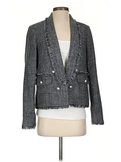 Pre-owned Express Blazer Jacket In Blue