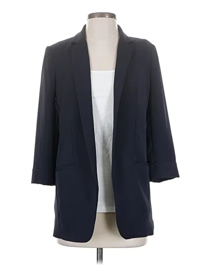 Pre-owned Express Blazer Jacket In Blue