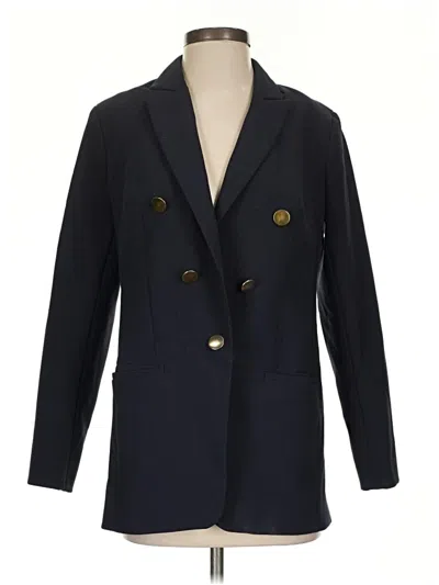 Pre-owned Express Blazer Jacket In Blue