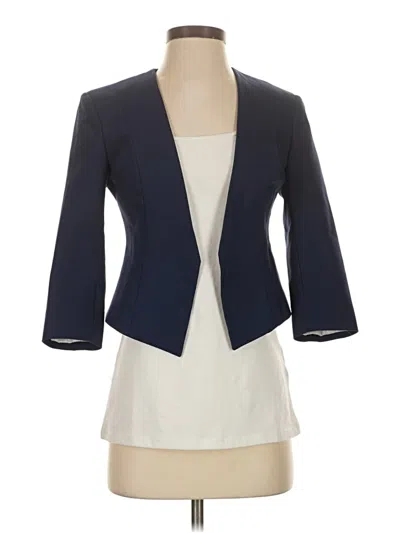 Pre-owned Express Blazer Jacket In Blue