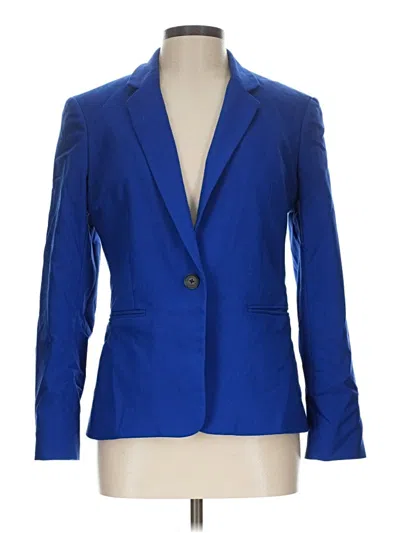 Pre-owned Express Blazer Jacket In Blue
