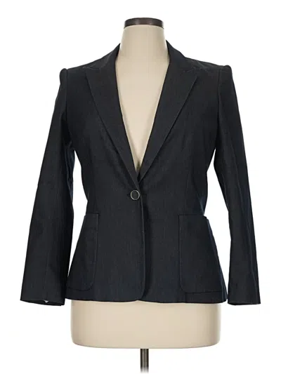 Pre-owned Express Blazer Jacket In Blue