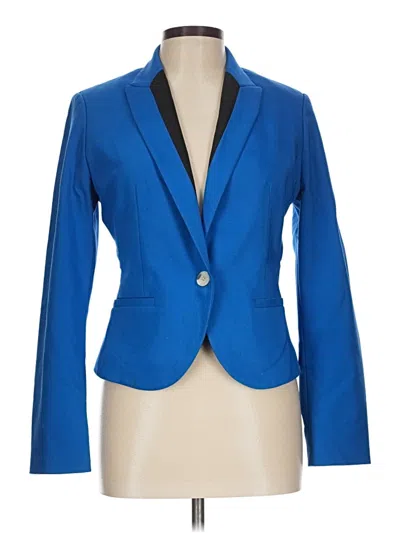 Pre-owned Express Blazer Jacket In Blue