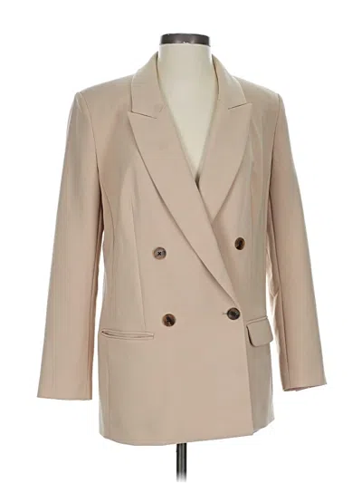 Pre-owned Express Blazer Jacket In Brown