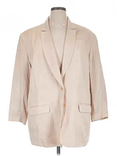 Pre-owned Express Blazer Jacket In Brown