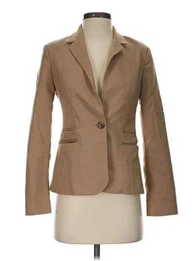 Pre-owned Express Blazer Jacket In Brown