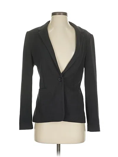 Pre-owned Express Blazer Jacket In Gray