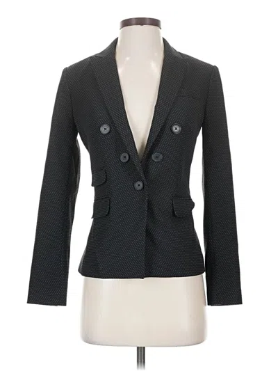 Pre-owned Express Blazer Jacket In Gray