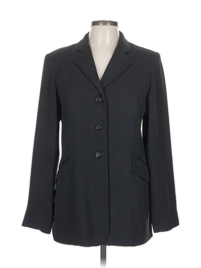 Pre-owned Express Blazer Jacket In Gray