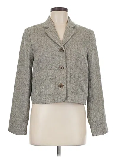 Express Blazer Jacket In Gray