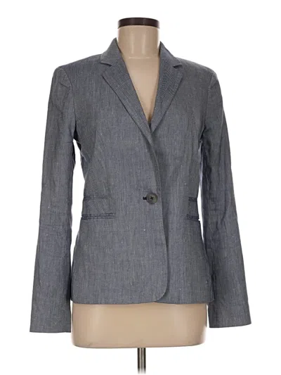 Pre-owned Express Blazer Jacket In Gray