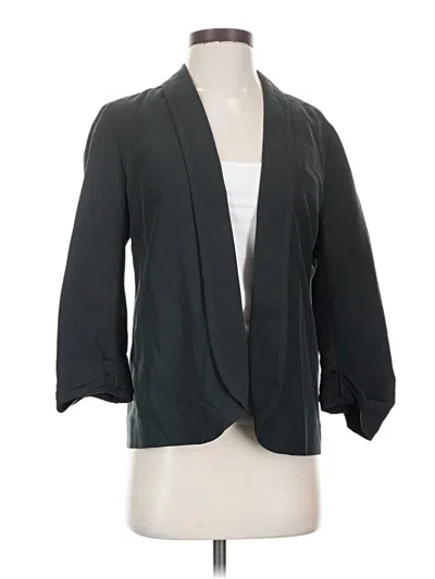 Pre-owned Express Blazer Jacket In Gray