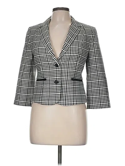 Pre-owned Express Blazer Jacket In Gray