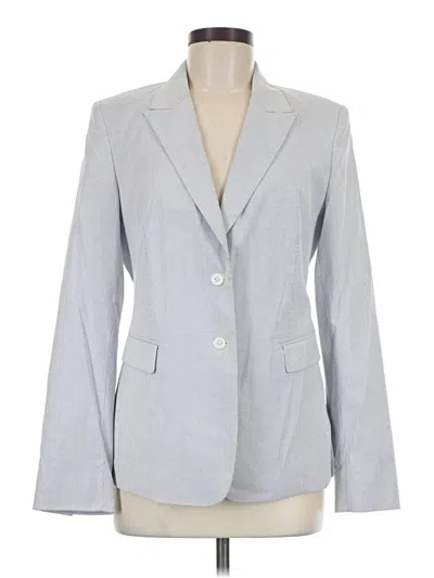 Pre-owned Express Blazer Jacket In Gray