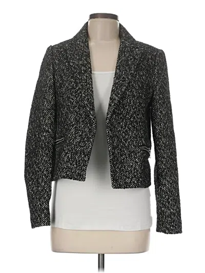 Pre-owned Express Blazer Jacket In Gray