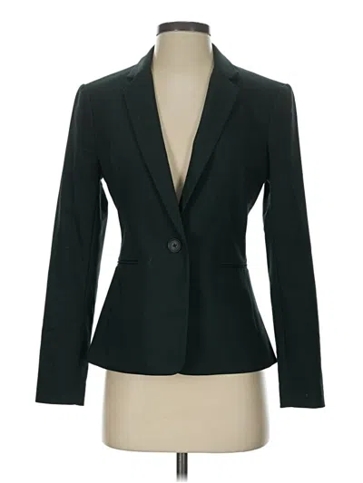 Pre-owned Express Blazer Jacket In Green